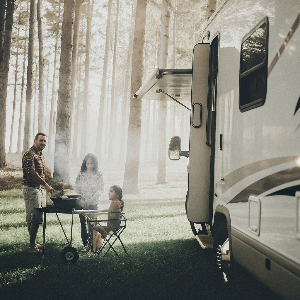 Barbacoa de gas para autocaravanas: diversión en la barbacoa sobre ruedas