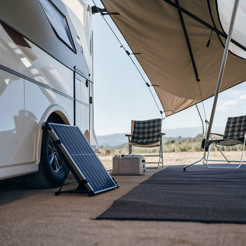 Energía compacta para viajar: fuente de alimentación para camping Jackery Explorer 500 v2 in focus