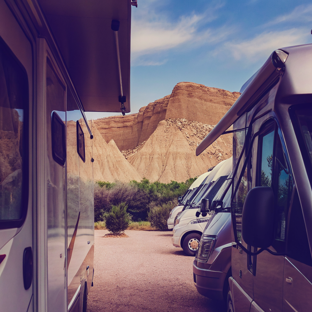 Arguedas opens new motorhome parking space with high occupancy for Easter autocaravana