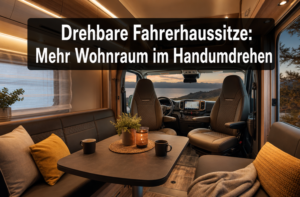Draaibare bestuurdersstoelen: Zo vergroot je in een handomdraai je leefruimte