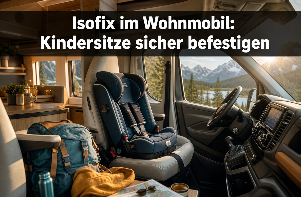 Isofix in de camper: Hoe herken je voertuigen voor kinderzitjes