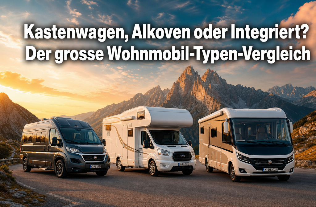 Panel van, alcove or integrated? The big motorhome type comparison