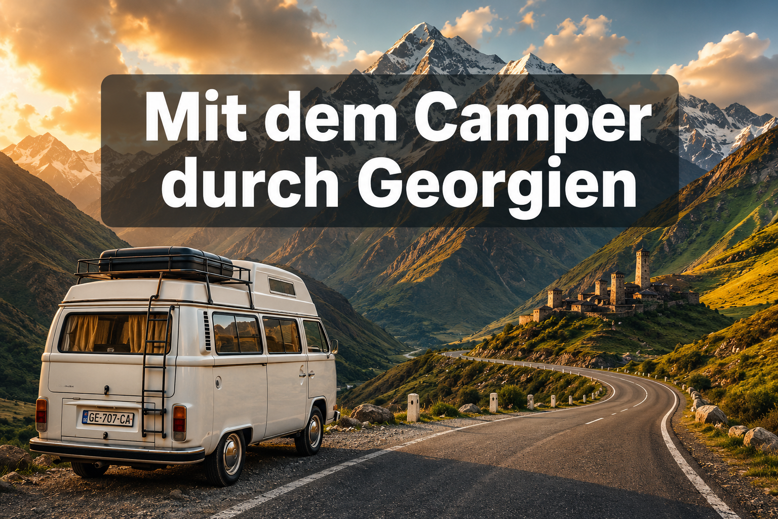 Met de camper door Georgië