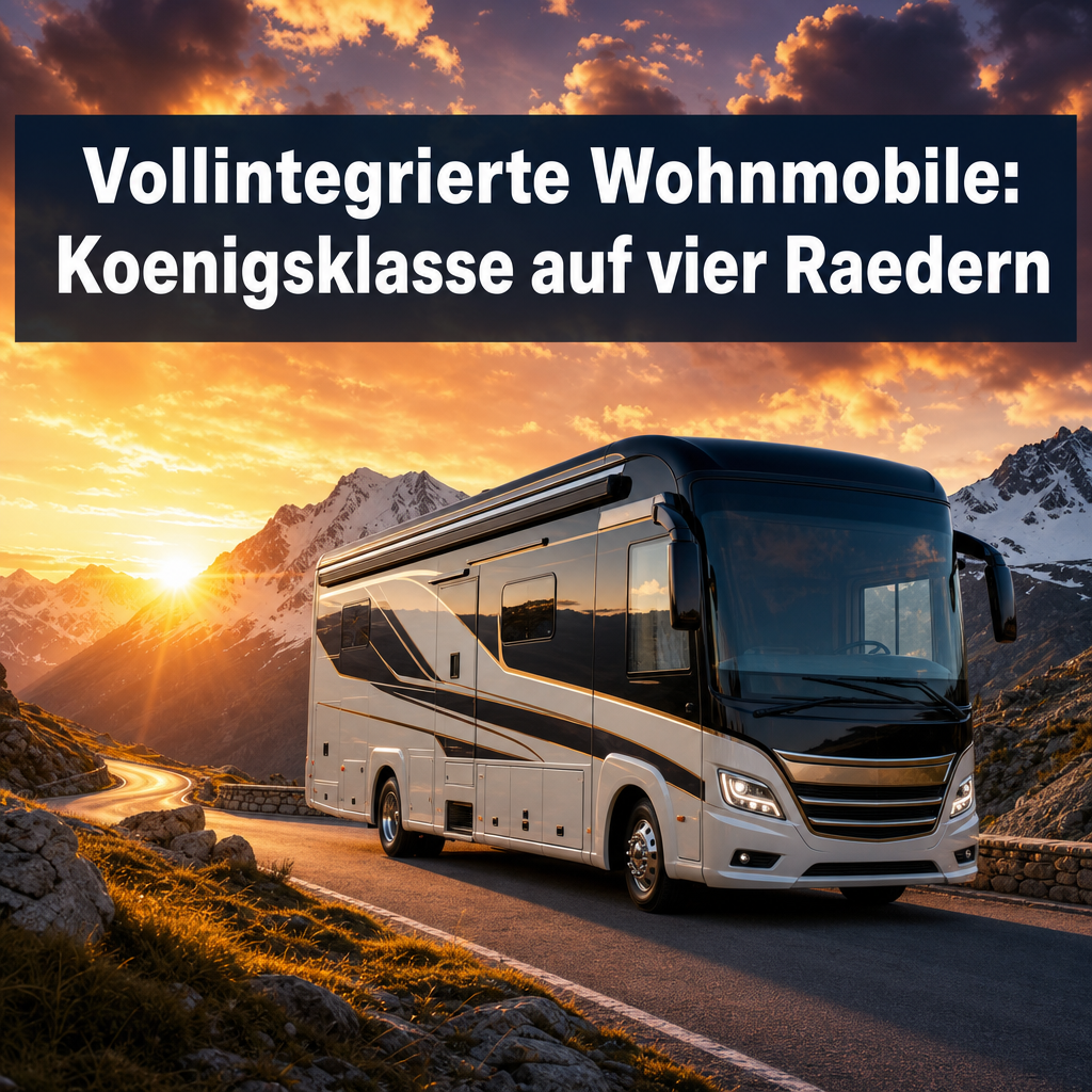 Camping-cars intégraux : La classe royale sur quatre roues