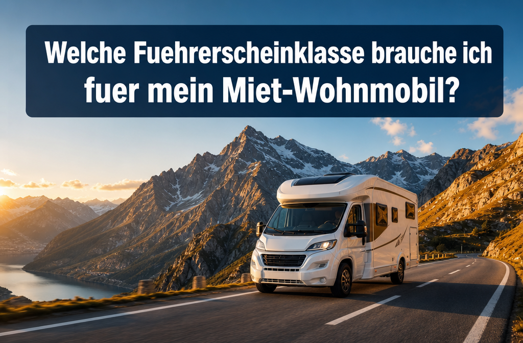 De quel permis de conduire ai-je besoin pour quel camping-car de location ?
