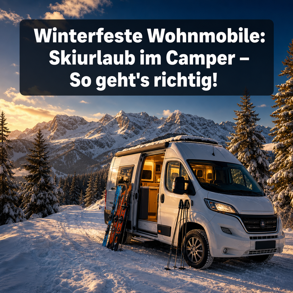 Camping-cars résistants à l'hiver : ce à quoi vous devez faire attention lors de la location pour les vacances de ski