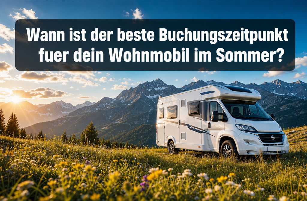 Louer un camping-car pour les vacances d'été : quel est le meilleur moment pour réserver ?