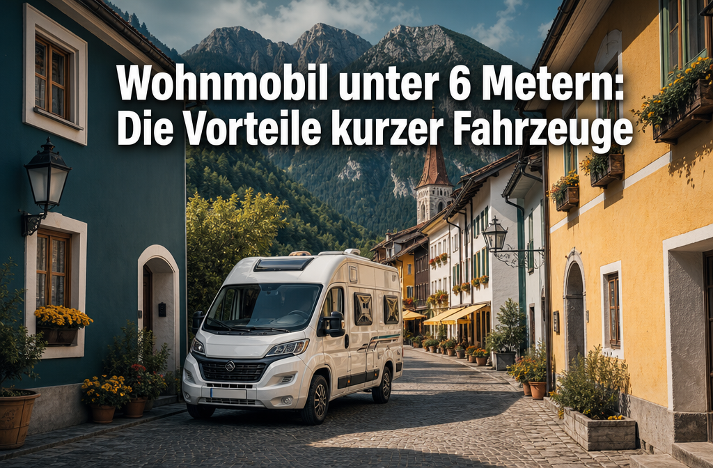 Camper van sotto i 6 metri: I vantaggi dei veicoli corti