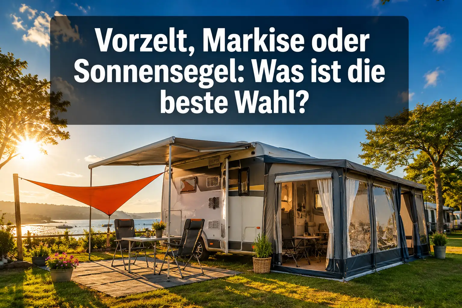 Awning, canopy or sun sail: What is the best choice?