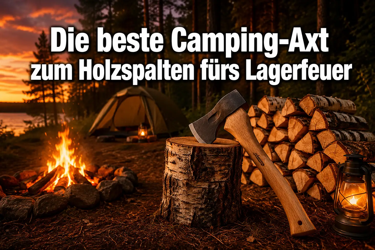La mejor hacha de camping para partir leña para la fogata: la guía completa de 2026