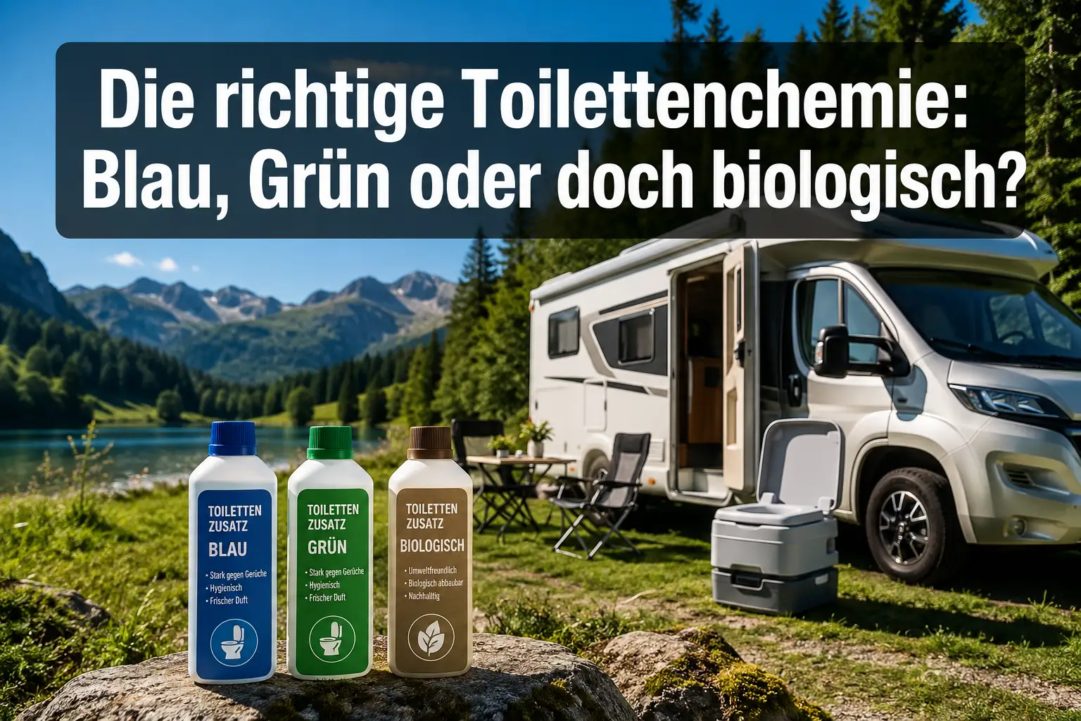The right toilet chemicals: Blue, green or organic?