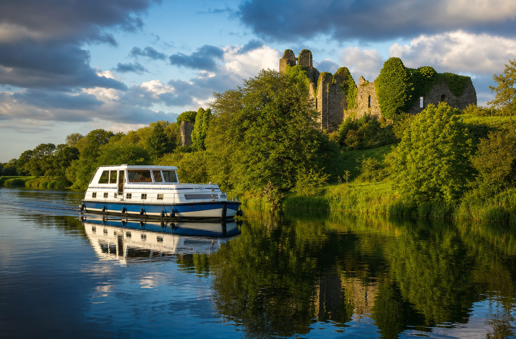 Husbådsferie i Irland: Langs River Shannon