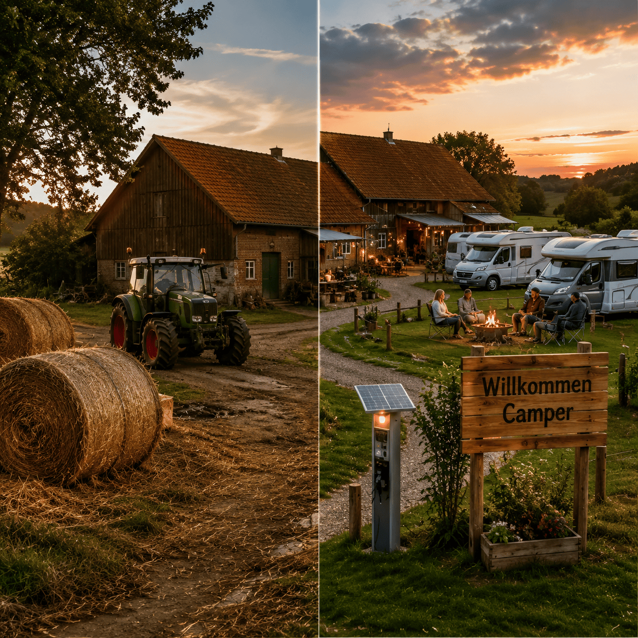 Wie vermarktet man einen Bauernhof-Campingplatz an Touristen?