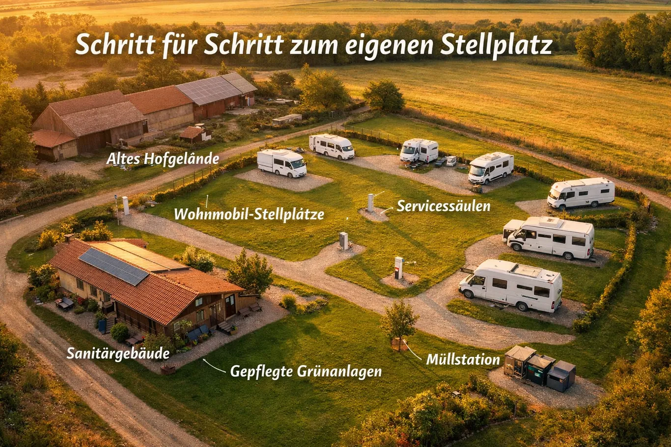 Campingplatz Business Plan: Was muss rein?